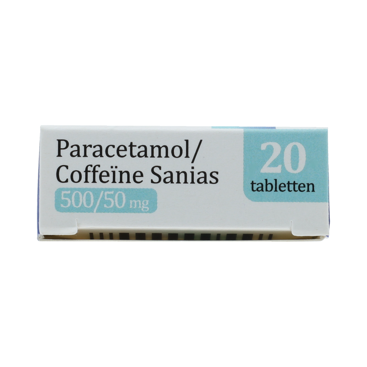 Sanias PARACETAMOL/COFFEINE SANIAS TABLET 500/50 MG AV 20.00 Stuks