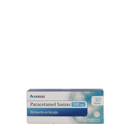 Sanias Paracetamol 500mg 30.00 Tabletten