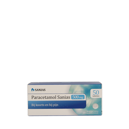 Sanias Paracetamol 500mg 50 Tabletten