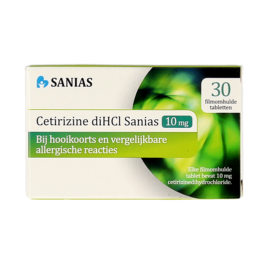 Sanias Cetirizine diHCl 10 mg 30 Tabletten