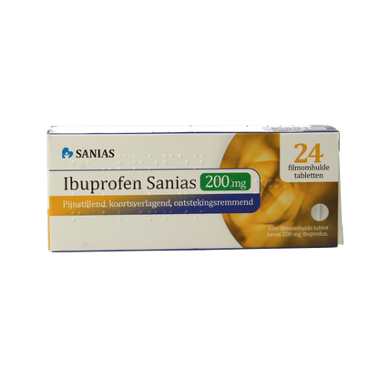 Sanias Ibuprofen 200mg  24.00 Stuks