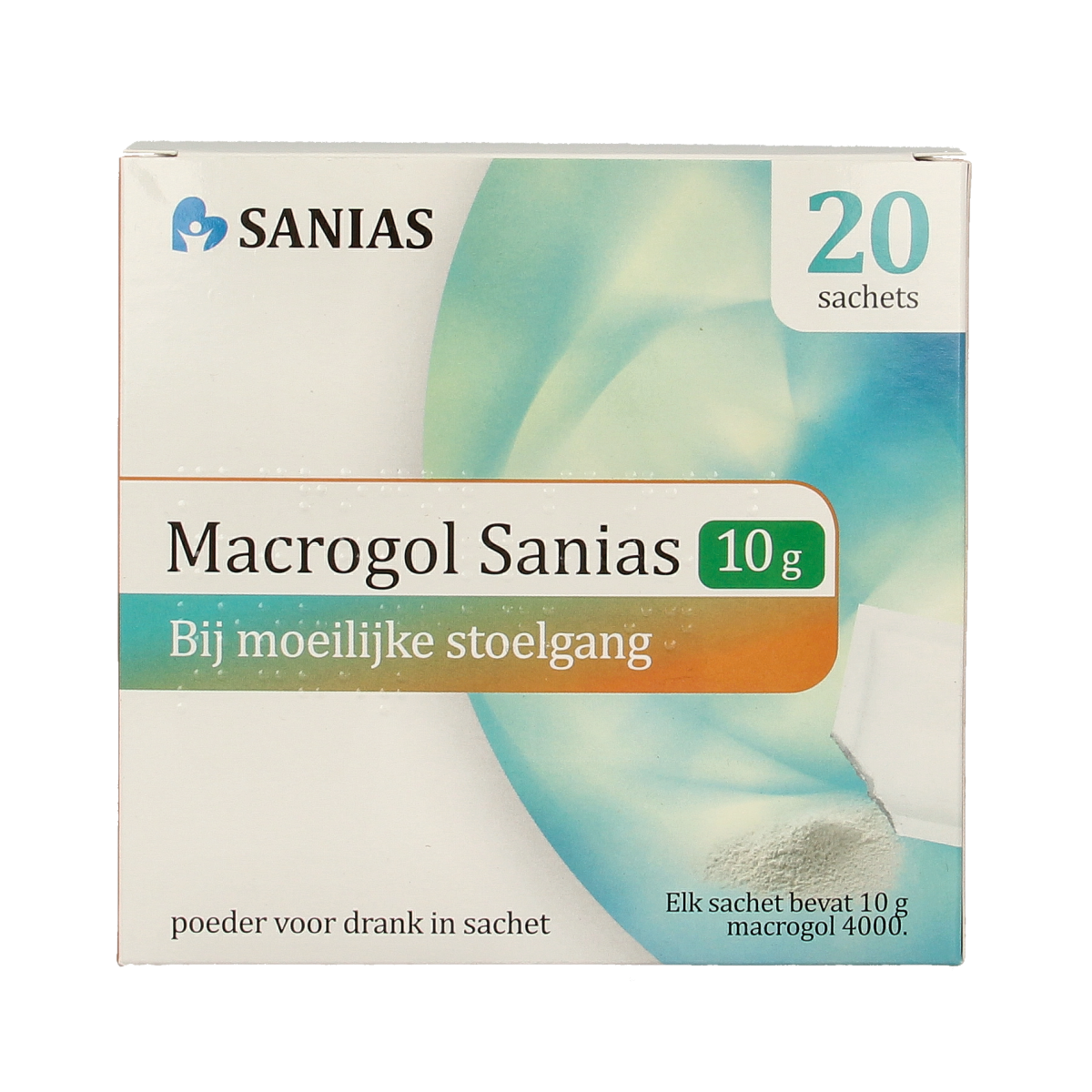 Sanias Macrogol poeder 20.00 Stuks