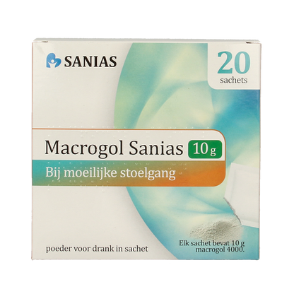 Sanias Macrogol poeder 20.00 Stuks