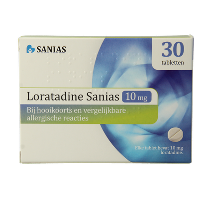 Sanias Loratadine 10mg 30 Tabletten