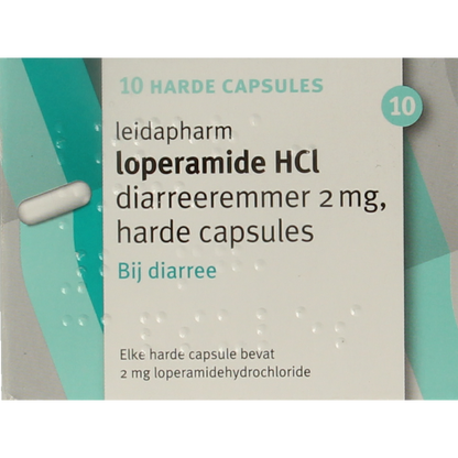 Leidapharm Loperamide 2mg 10 Capsules