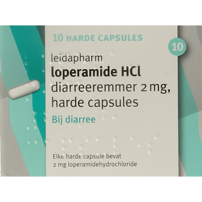Leidapharm Loperamide 2mg 10.00 Capsules