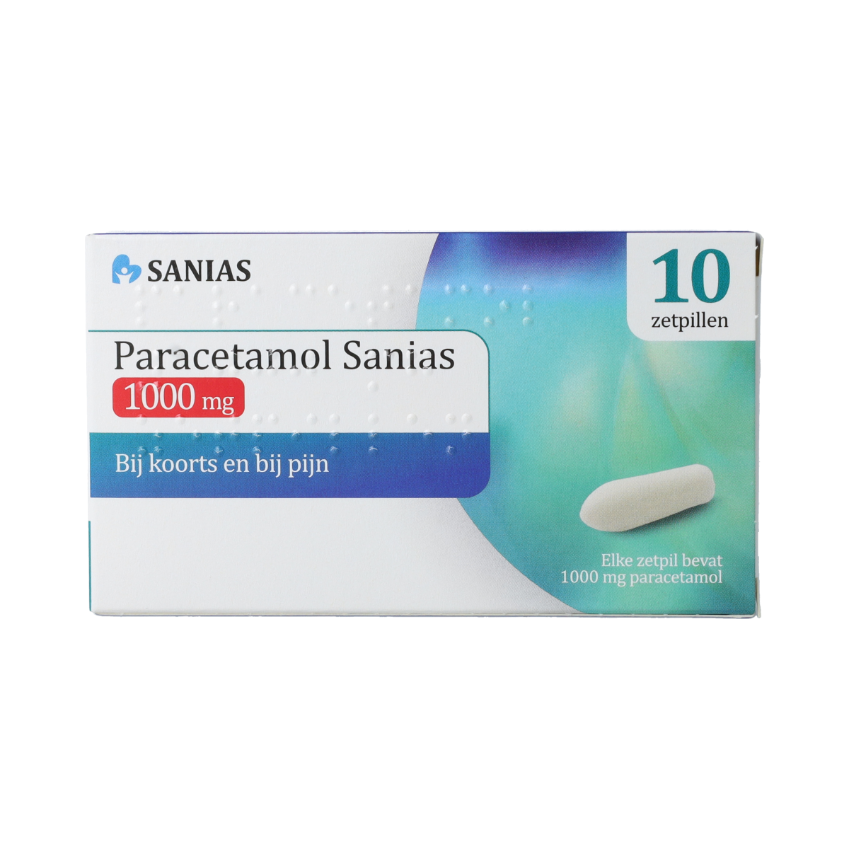 Sanias PARACETAMOL SANIAS ZETPIL 1000 MG 10.00 Stuks