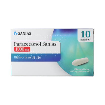 Sanias PARACETAMOL SANIAS ZETPIL 1000 MG 10.00 Stuks