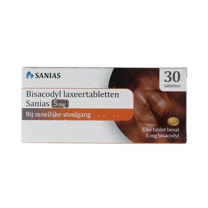 Sanias Bisacodyl 5mg 30 Tabletten