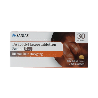 Sanias Bisacodyl 5mg 30.00 Tabletten