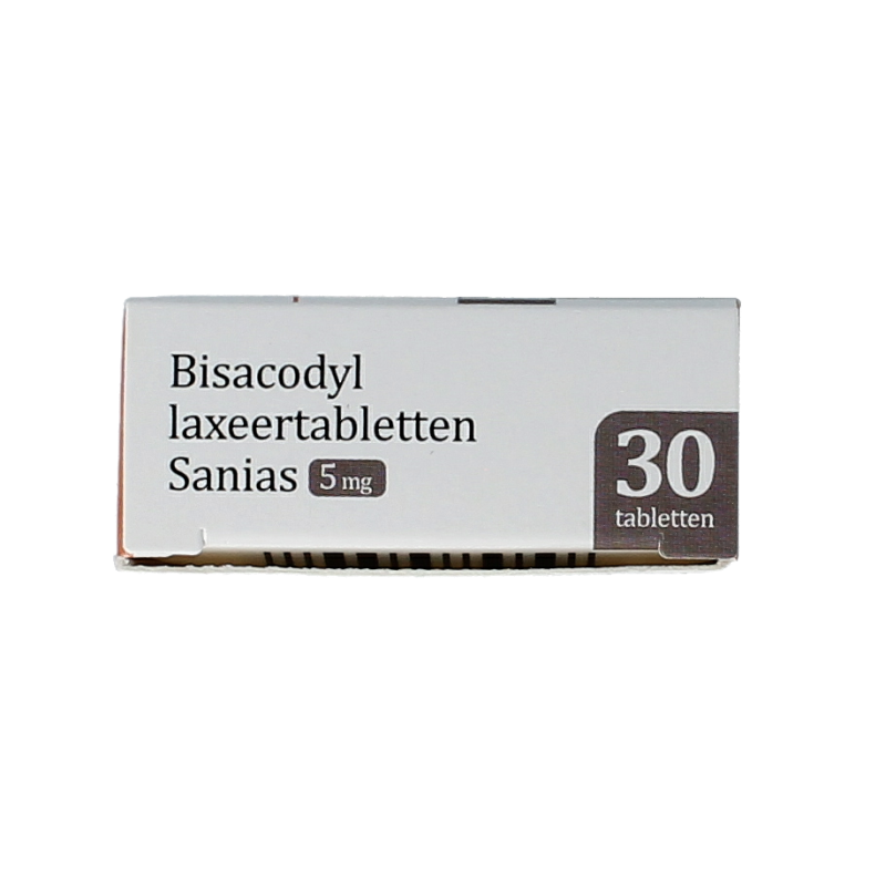 Sanias Bisacodyl 5mg 30 Tabletten