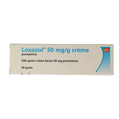 Loxazol Permetrine creme 50mg/g 30 Gram