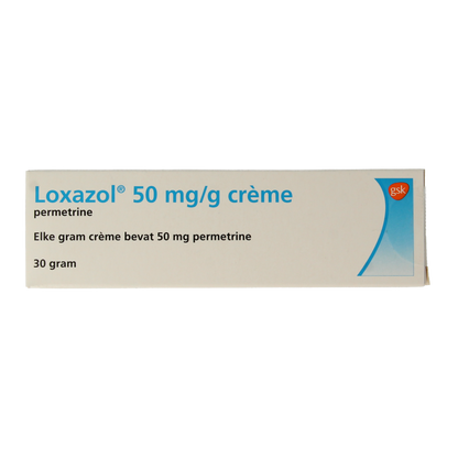 Loxazol Permetrine creme 50mg/g 30 Gram