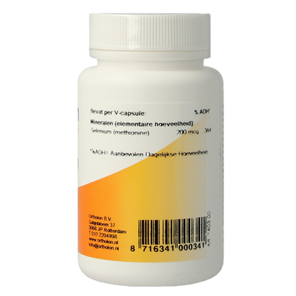 Ortholon Selenium 200mcg 60 Vegetarische capsules