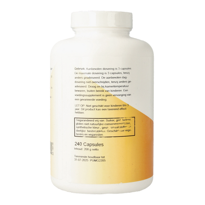 Ortholon Magnesium citraat 240 Vegetarische capsules