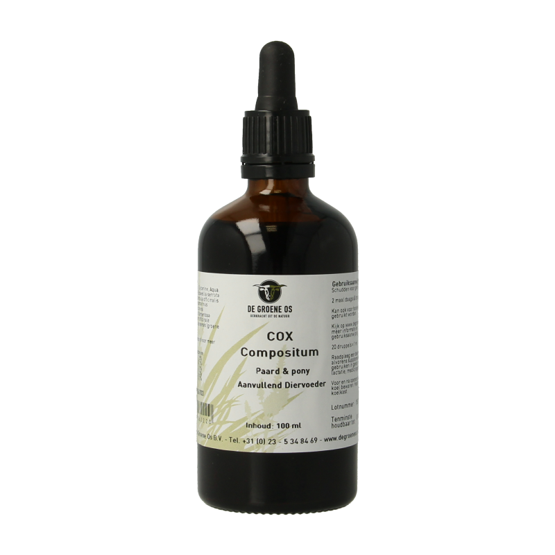 Groene Os Cox compositum paard/pony 100 Milliliter