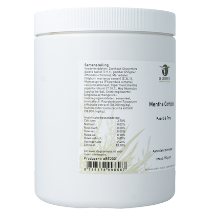 Groene Os Mentha complex paard/pony 750 Gram