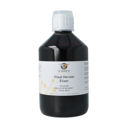 Groene Os Vitaal herstel elixer hond/kat 500 Milliliter