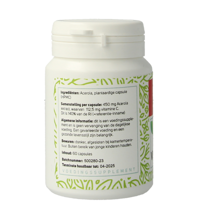 Biodream Vitamine C uit acerola 60 Capsules