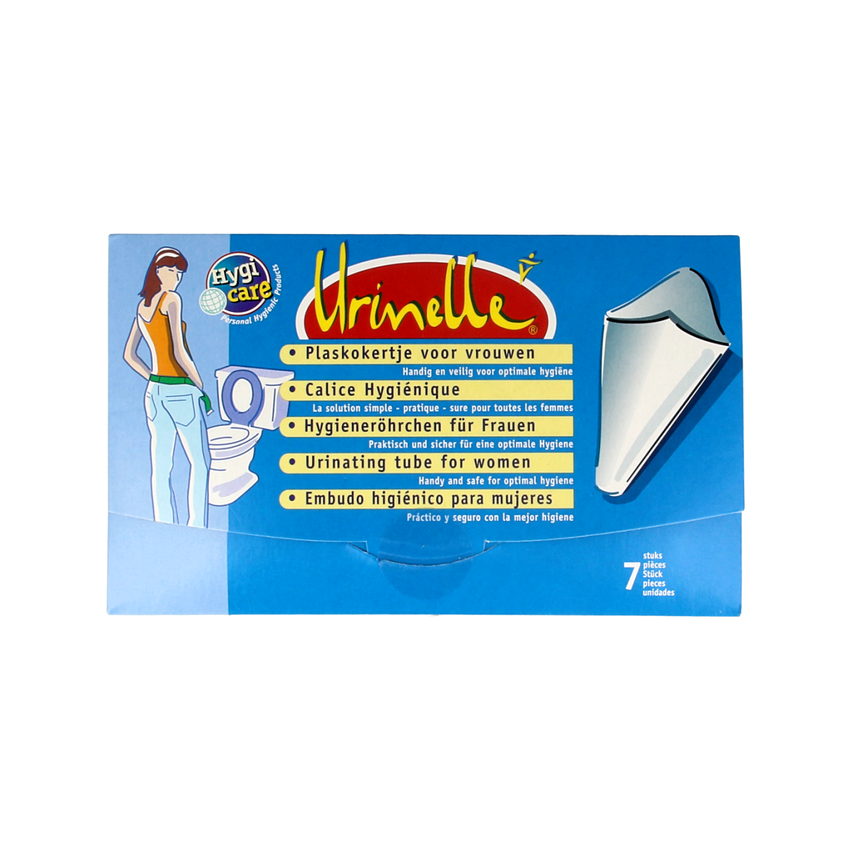 Urinelle Plaskoker hygicare 7.00 Stuks