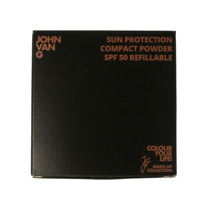 John van G Sun protection compact powder refillable 60 SPF50 1 Stuks