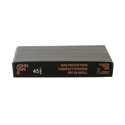 John van G Sun protection compact powder SPF50 refill 45 1 Stuks