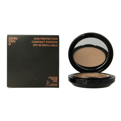 John van G Sun protection compact powder SPF50 refill 45 1 Stuks