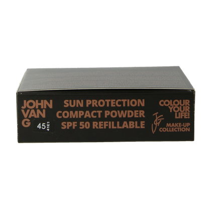 John van G Sun protection compact powder SPF50 refill 45 1 Stuks