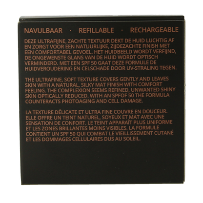 John van G Sun protection compact powder SPF50 refill 45 1 Stuks