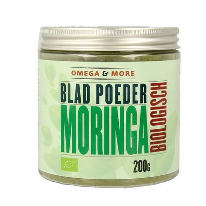 Omega & More Moringa poeder bio 200.00 Gram