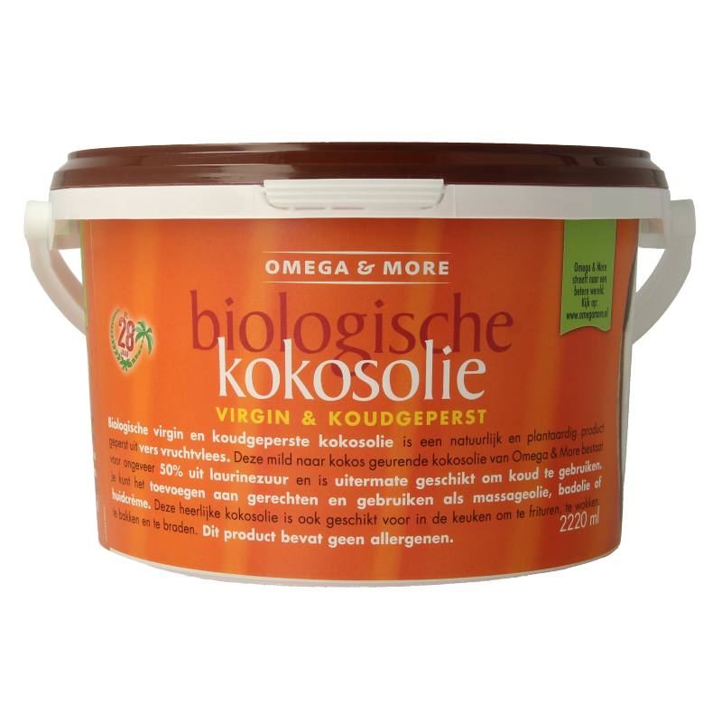 Omega & More Kokosolie extra virgin bio 2220 Milliliter