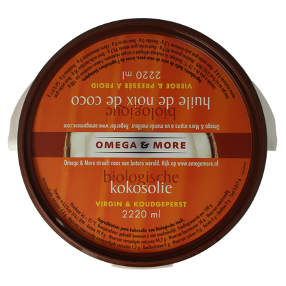 Omega & More Kokosolie extra virgin bio 2220 Milliliter