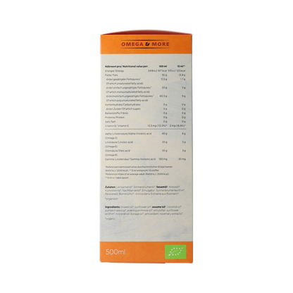 Omega & More Perfect balance bio 500.00 Milliliter