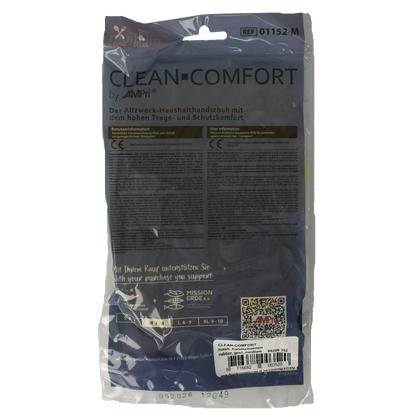 CLEAN-COMFORT Huishoudhandschoen geel maat M 1 Paar