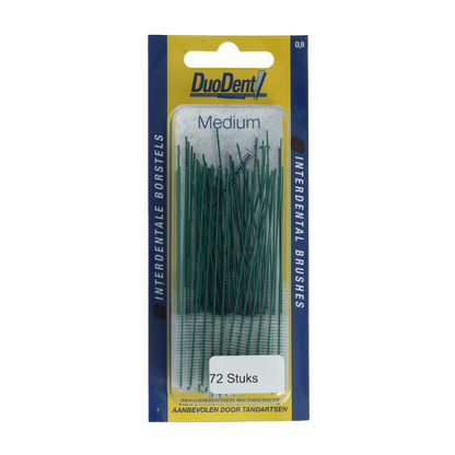Duodent Interdentaal borstel medium 0.9 72 Stuks