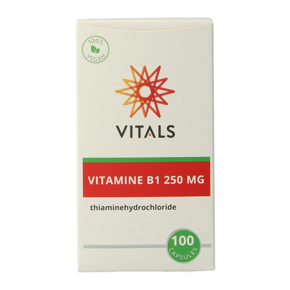 Vitals Vitamine B1 thiamine 250mg 100 Capsules