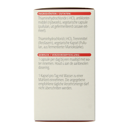 Vitals Vitamine B1 thiamine 250mg 100 Capsules