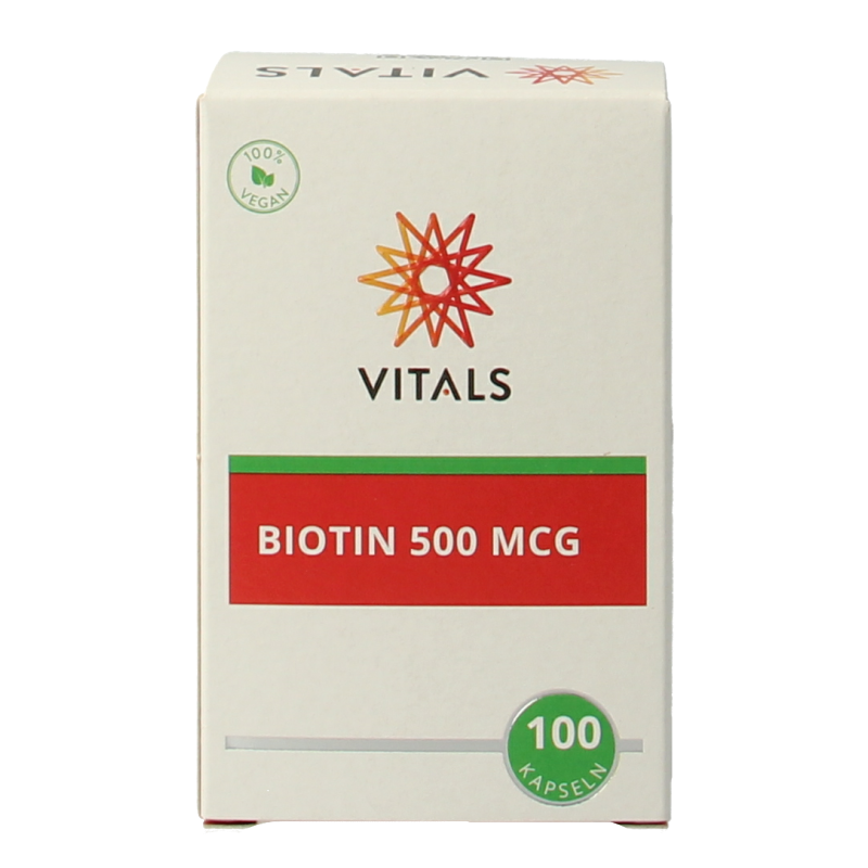 Vitals Biotine 500 mcg 100 Capsules
