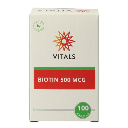 Vitals Biotine 500 mcg 100 Capsules