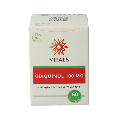 Vitals Ubiquinol 100 mg 60 Softgels