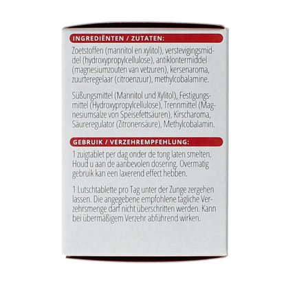 Vitals Vitamine B12 methyl 1000 mcg 100.00 Zuigtabletten
