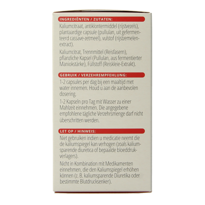 Vitals Kalium citraat 200 mg 100 Capsules