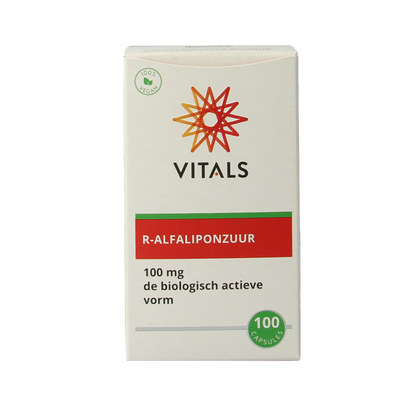 Vitals R-alfaliponzuur 100 Capsules
