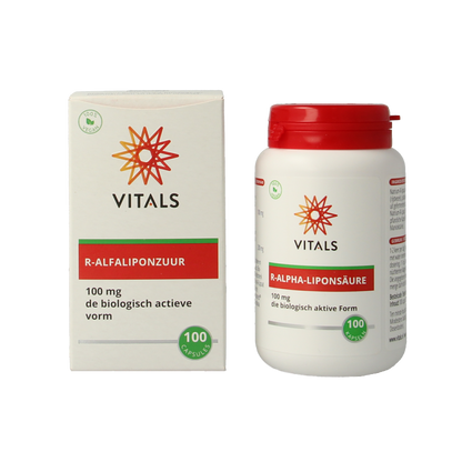 Vitals R-alfaliponzuur 100 Capsules