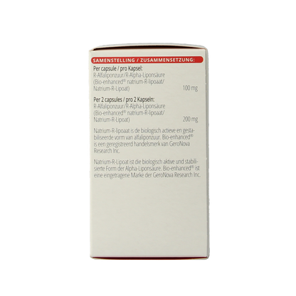 Vitals R-alfaliponzuur 100 Capsules