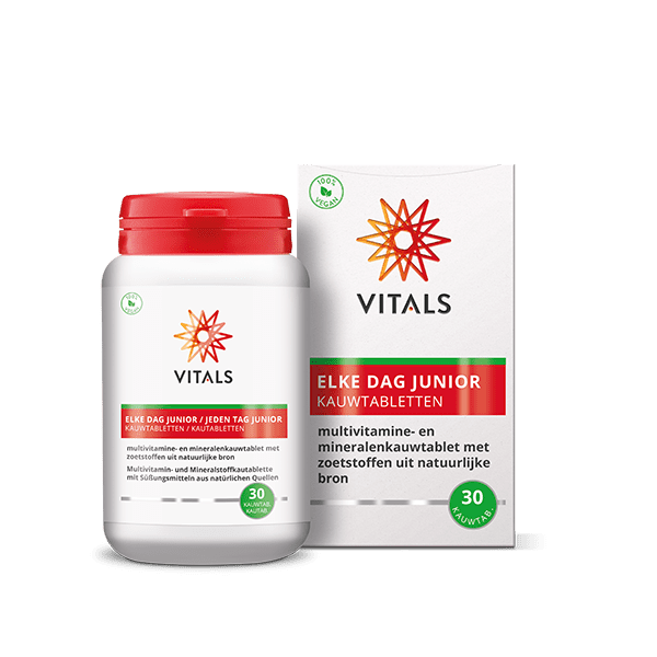 Vitals Elke dag junior 30 Kauwtabletten