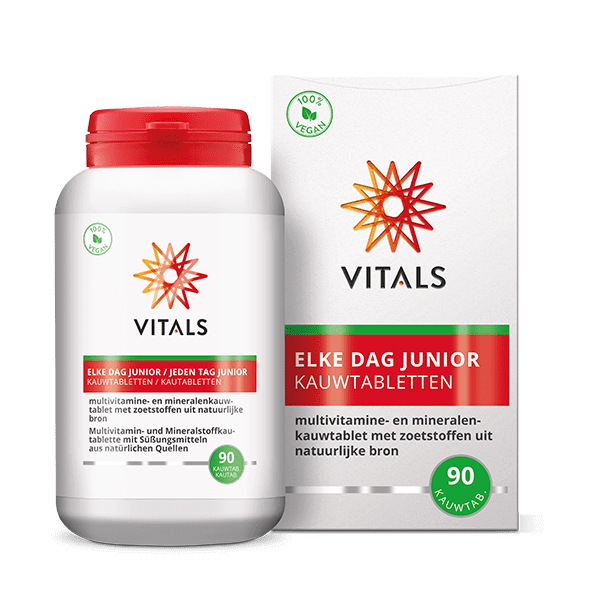 Vitals Elke dag junior 90 Kauwtabletten