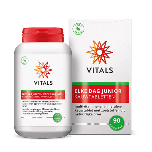Vitals Elke dag junior 90 Kauwtabletten