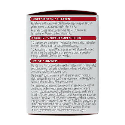 Vitals Vitamine K2 90 mcg 60.00 Capsules