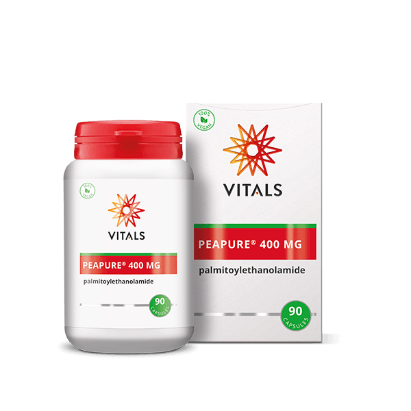 Vitals PeaPure 400 mg palmitoylethanolamide 90 Vegetarische capsules